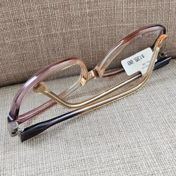 Henri De Paris Eyeglasses Frame Gray N802 Glasses Eye Wear made in France $135 - Picture 6 of 12